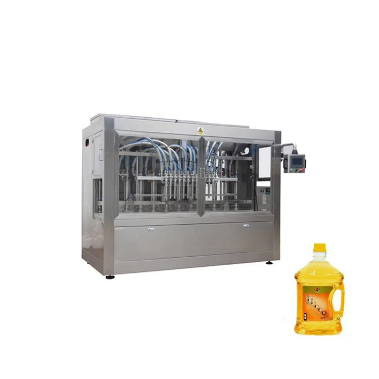 1L auringonkukkaöljypullon täyttökone