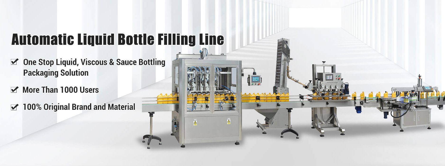 Pullon täyttölinja