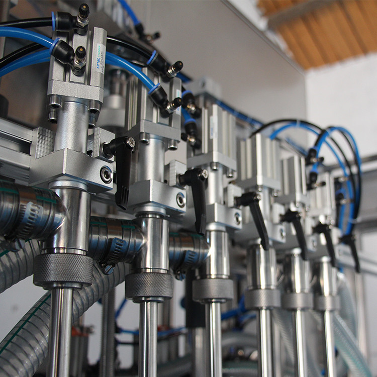 öljypullon täyttö kone